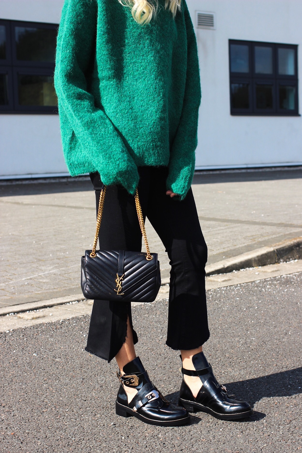 balenciaga boots street style