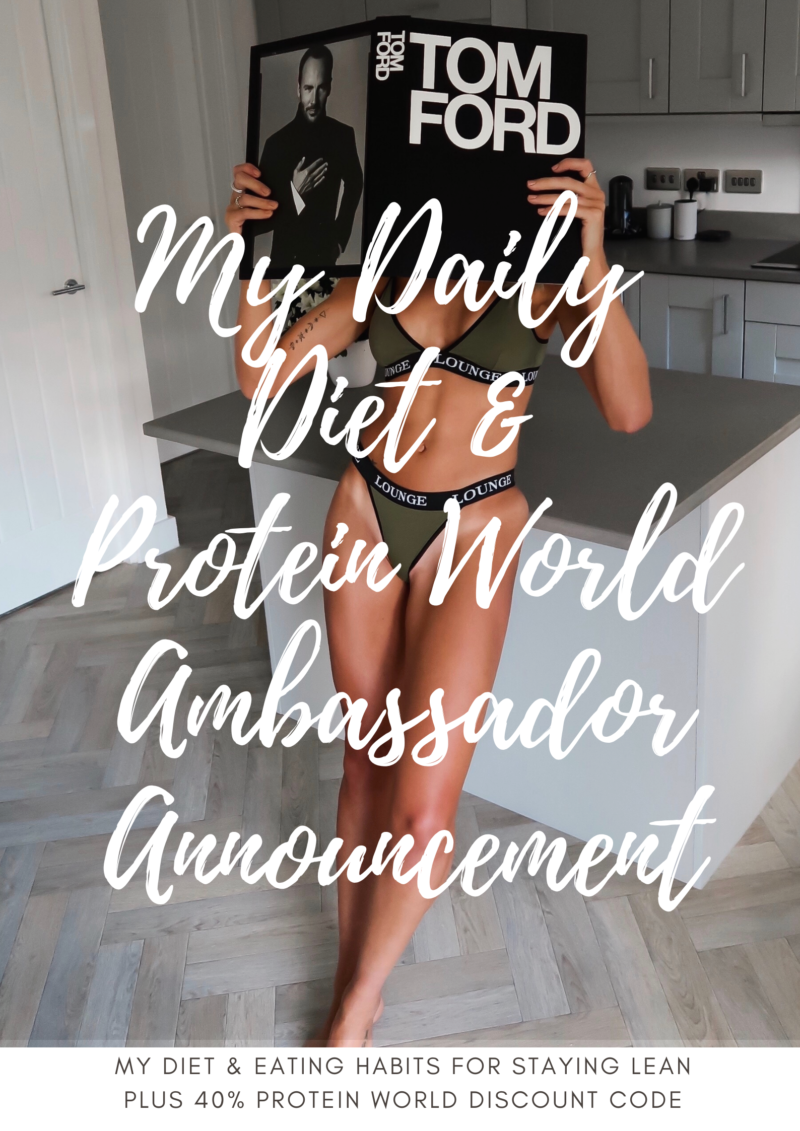 What I Eat In A Day + Protein World Ambassador Announcement & 40% off Your Protein World Order!