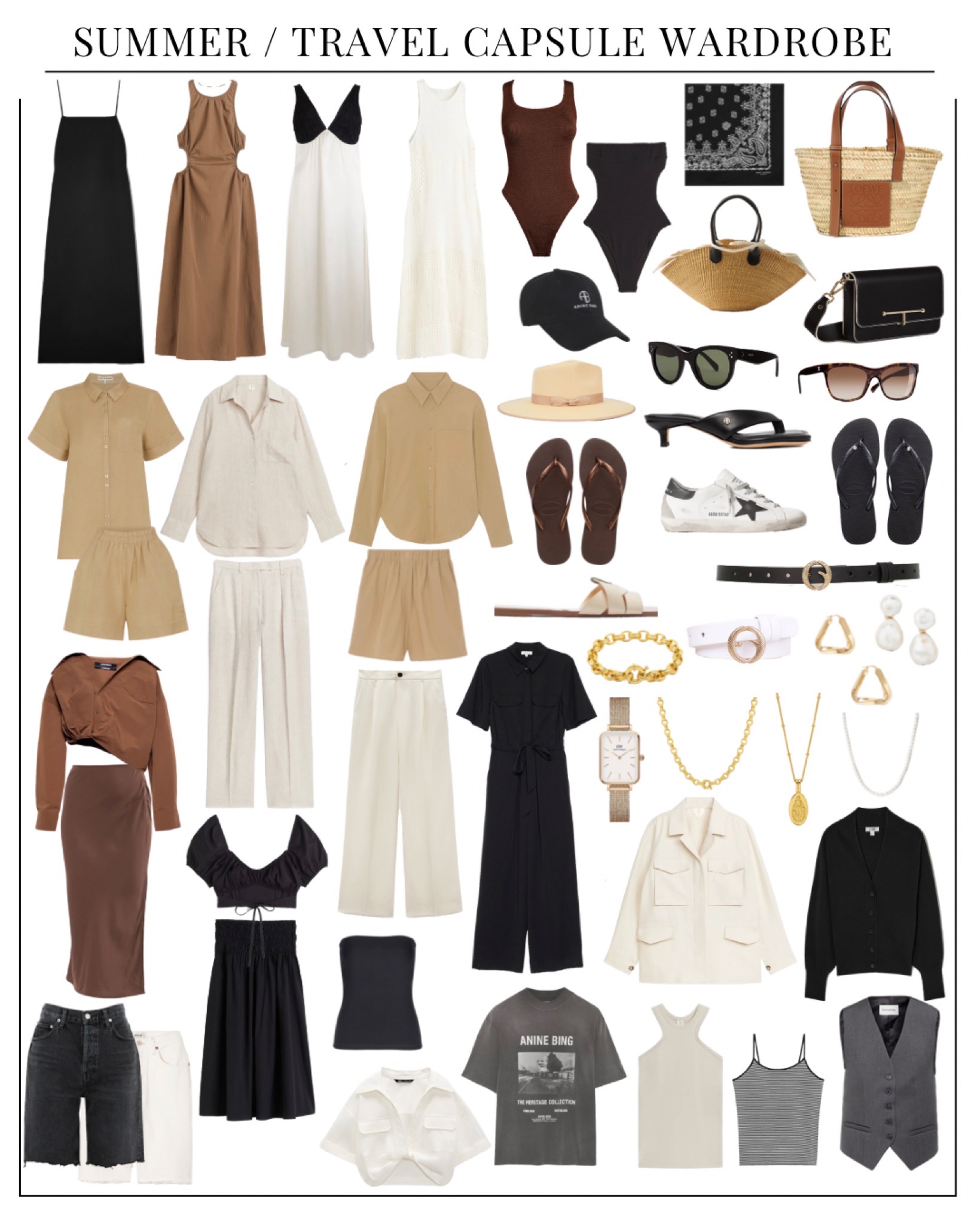 Capsule Wardrobe Summer Holiday — Styling By Charlotte